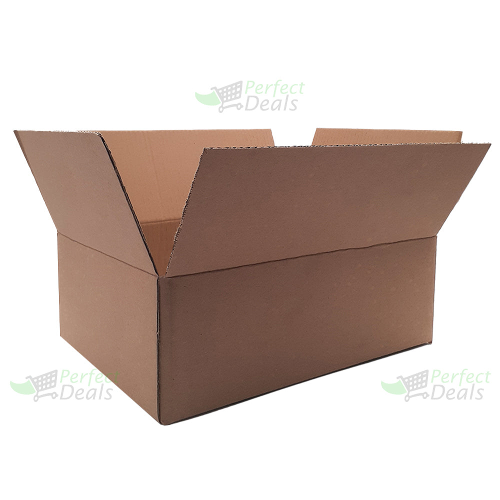 Super Strong 3-Ply Cardboard Box for Shipping, Storage & Packing – 34×25×12 cm