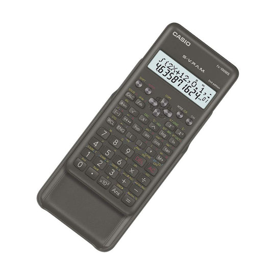 Casio FX-100MS 2nd Edition Scientific Calculator – 100% Original & Genuine Casio Product | 300 Functions | 2-Line Display | Non-Programmable Scientific Calculator for School, University, Engineering & Professional Use