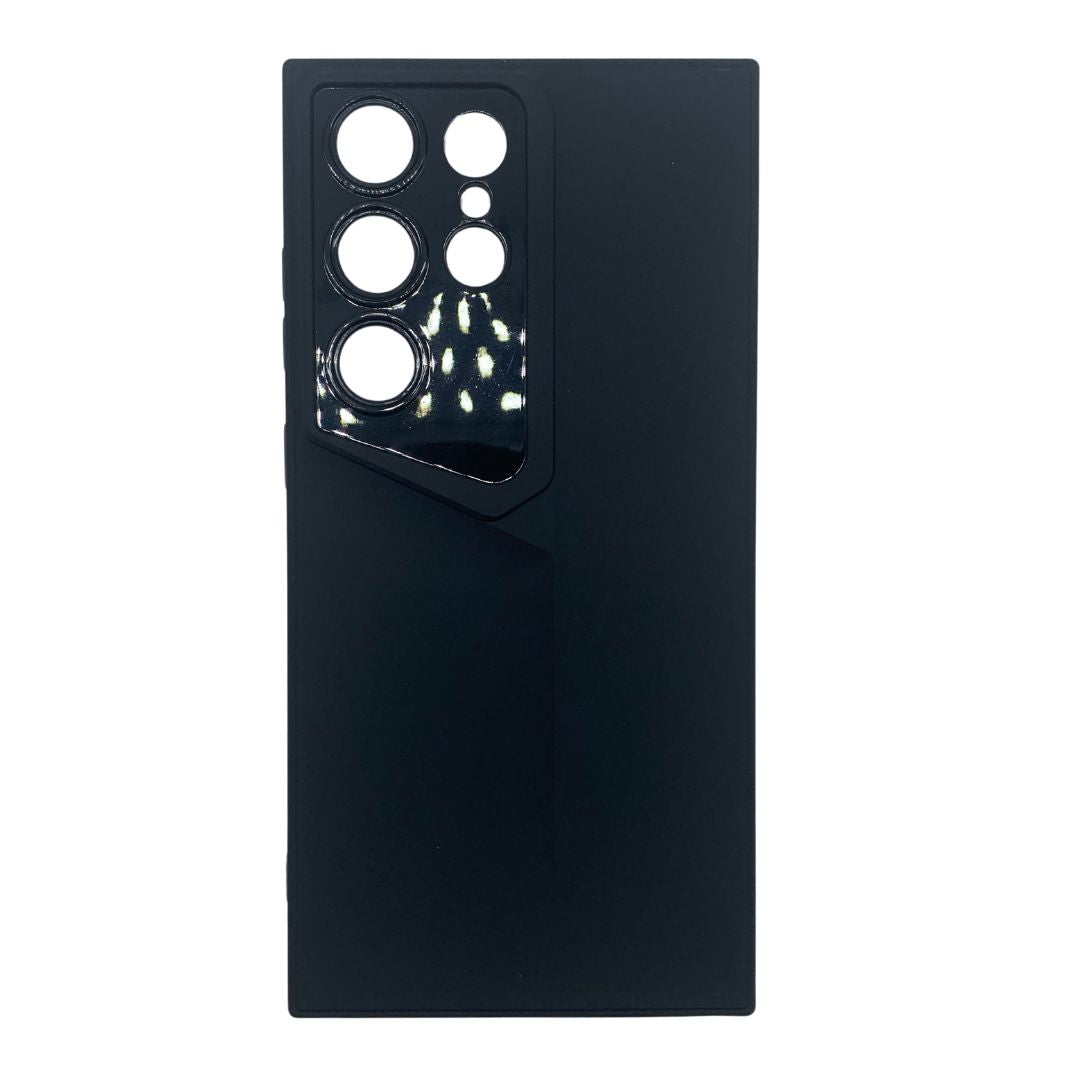Sharp Design Soft Silicone Slim Case For Samsung Galaxy S24 Ultra
