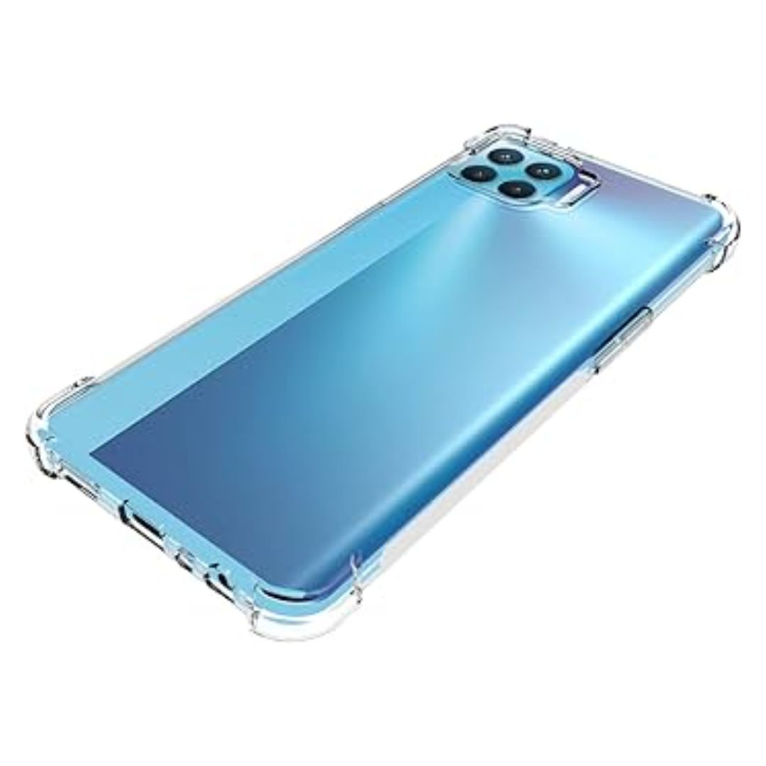 AntiShock Clear Back Cover Soft Silicone TPU Bumper case for OPPO F17 Pro