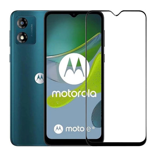 Motorola Moto E13 Screen Protector Full HD Tempered Glass with installation Kit