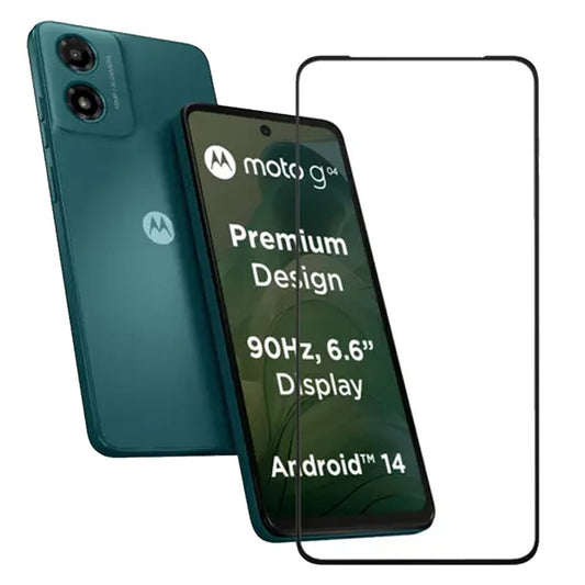 Motorola Moto G04 Screen Protector Full HD Tempered Glass with installation Kit