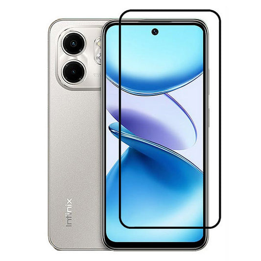 infinix Smart 9 Screen Protector Full HD Tempered Glass with installation Kit