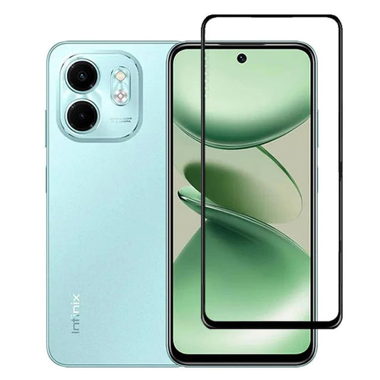 infinix Smart 9 Screen Protector Full HD Tempered Glass with installation Kit