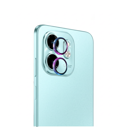 infinix Smart 9 Camera lens protection Ring with Tempered glass