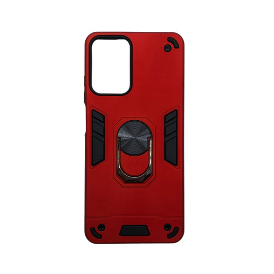 Motorola Moto G04 Hard PC Case with ring holder Shockproof Slim back Cover