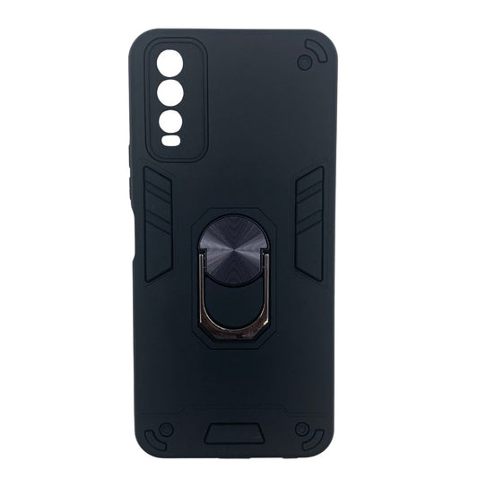 Vivo Y20 Hard PC Case with ring holder Shockproof Slim back Cover
