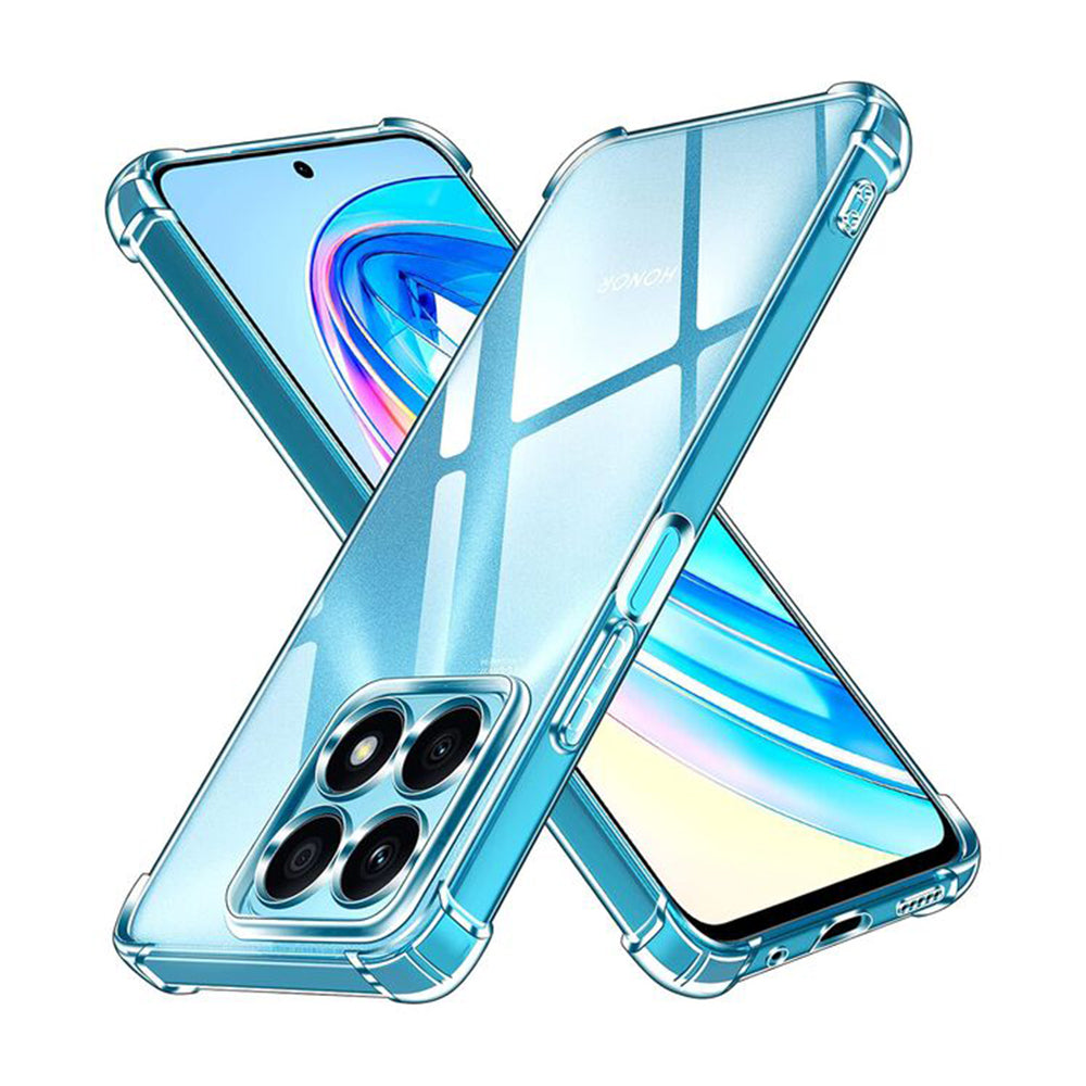 AntiShock Clear Back Cover Soft Silicone TPU Bumper case for HONOR X8a