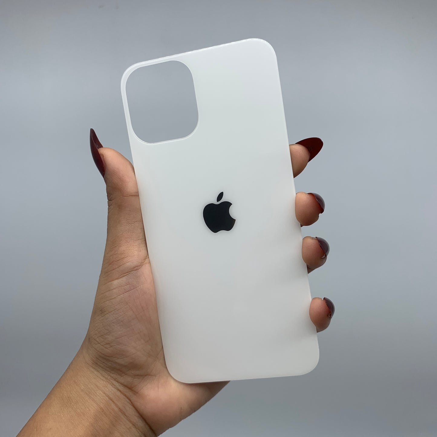 Coloured Back Tempered Glass for iPhone 12