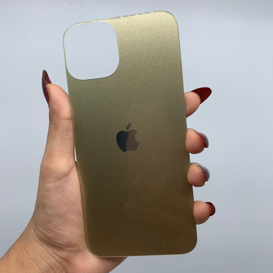 Coloured Back Tempered Glass for iPhone 14