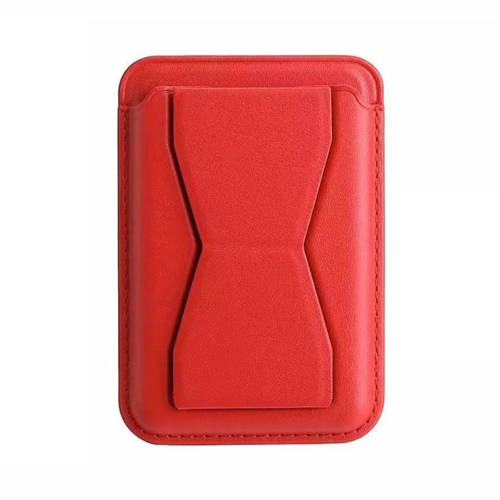 Apple iPhone MagSafe Supported Leather Wallet with Stand
