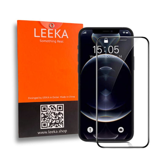 LEEKA Apple iPhone 12 Pro Supreme Quality HD Clear Tempered Glass Screen Protector
