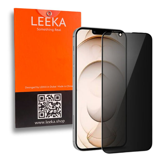 LEEKA Apple iPhone 14 Plus Supreme Quality Anti-Spy Privacy Glass Screen Protector