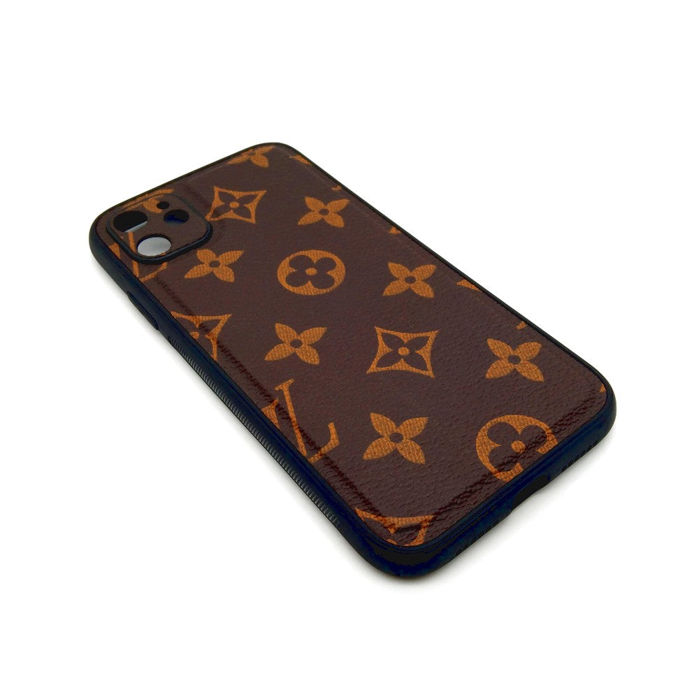 LV Case High Quality Perfect Cover Full Lens Protective Rubber TPU Case For apple iPhone 11