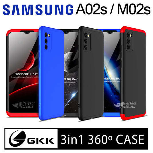 Original GKK Dual Tone 360º Case for Samsung A02s