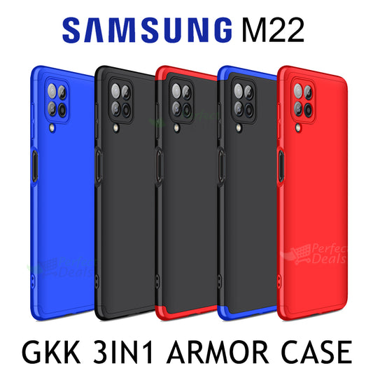 Original GKK Dual Tone 360º Case for Samsung M22