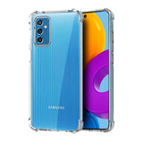AntiShock Clear Back Cover Soft Silicone TPU Bumper case for Samsung M52