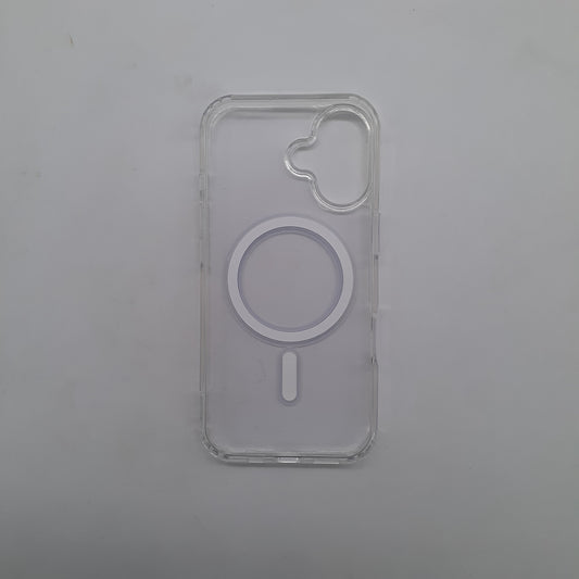 iPhone 17 Clear MagSafe Compatible Case Magnetic Wireless Charging Cover