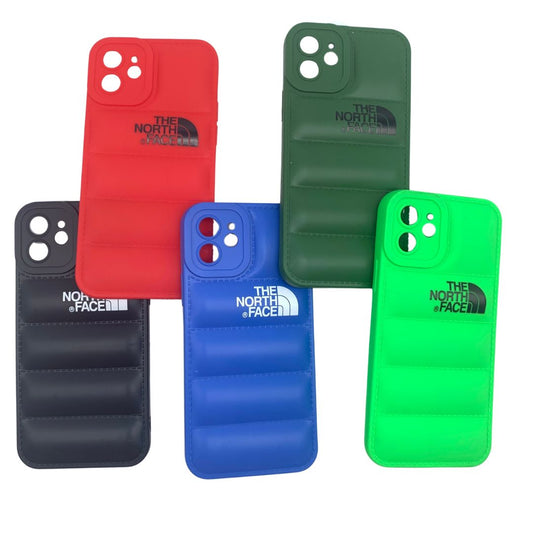 iPhone 12 Puffer Jacket Case Shock-Absorbing Air Cushion Back Cover