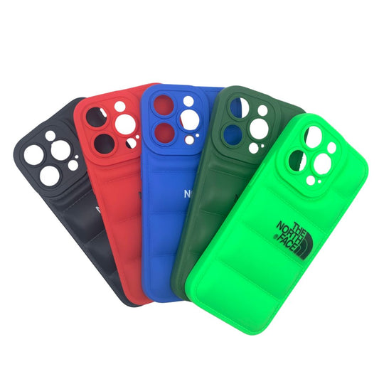 iPhone 14 Pro Puffer Jacket Case Shock-Absorbing Air Cushion Back Cover