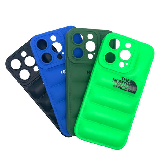 iPhone 15 Pro Puffer Jacket Case Shock-Absorbing Air Cushion Back Cover