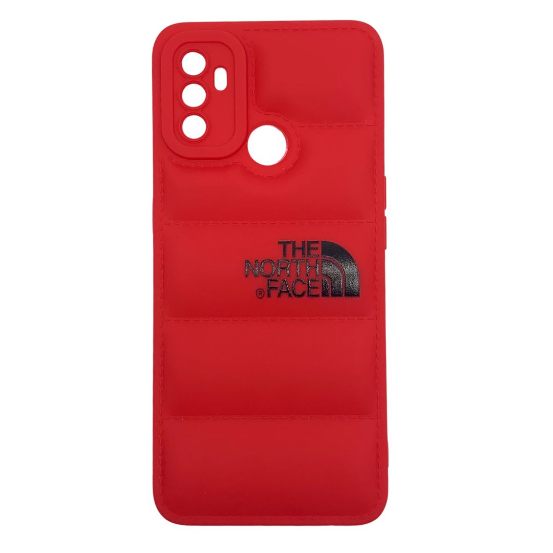 OPPO A53 Puffer Jacket Case Shock-Absorbing Air Cushion Back Cover