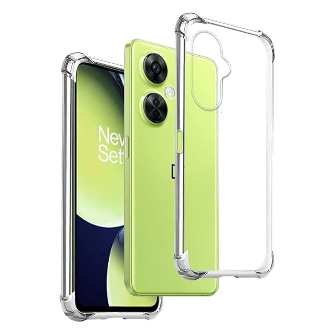 Cover flessibile per OnePlus Nord CE 3 Lite 5G anti-urto trasparente, serie Classic Bump - Italiano Cover flessibile per OnePlus Nord CE 3 Lite 5G anti-urto trasparente, serie Classic Bump - Italiano