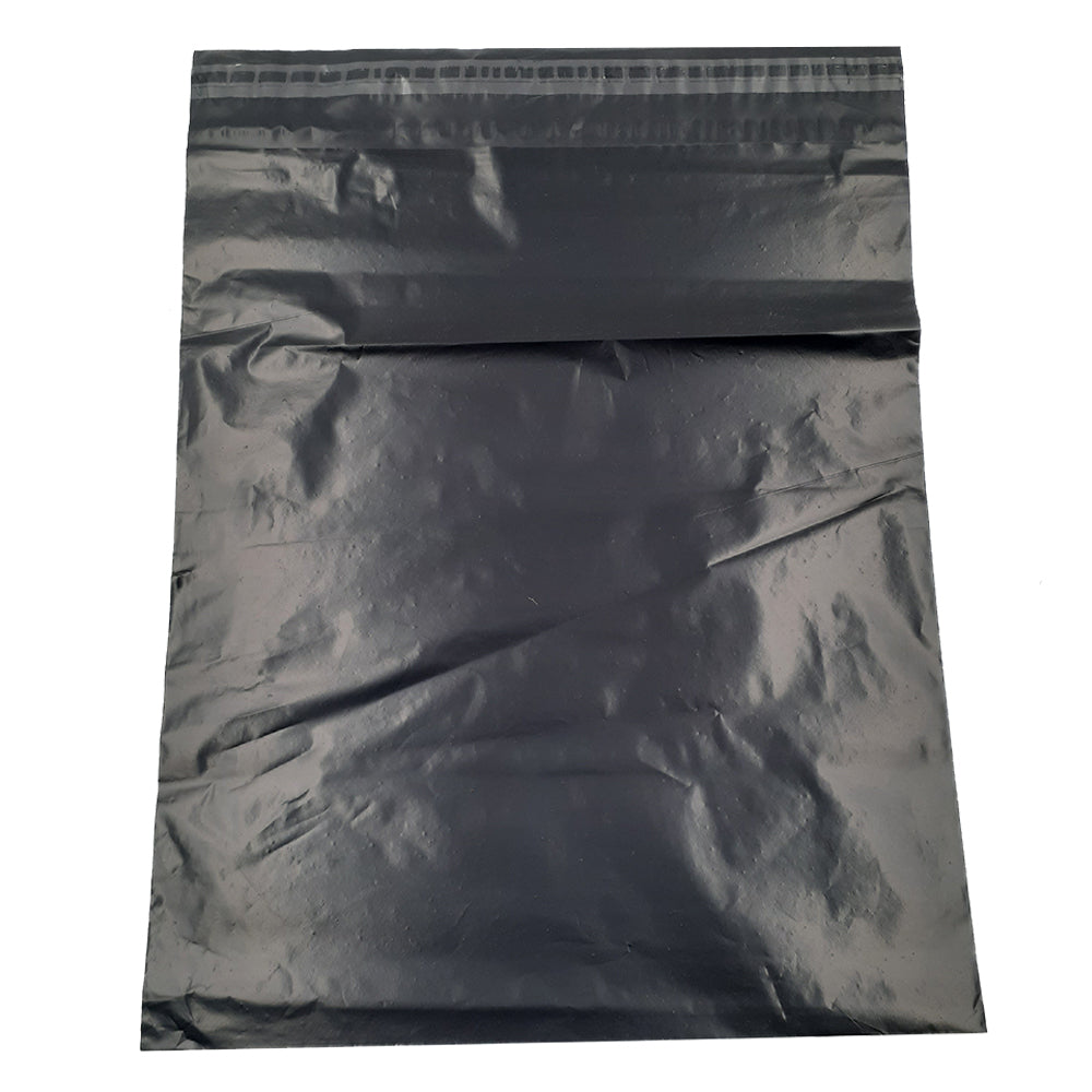 Shipping Bags Poly Mailer Courier Bags Black Large 35cm x 45cm