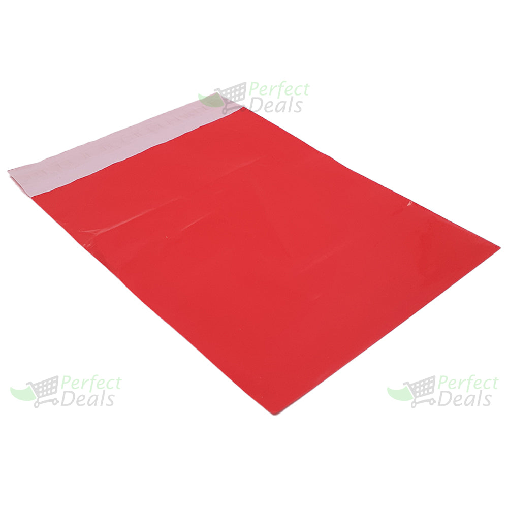 Shipping Bags Poly Mailer Courier Bags Red Medium 25cm x 35cm