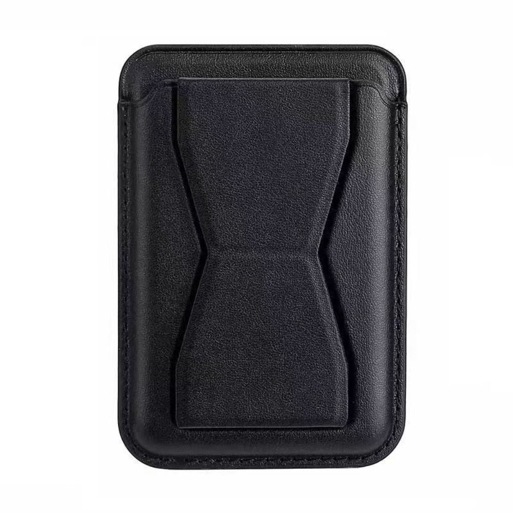 Apple iPhone MagSafe Supported Leather Wallet with Stand