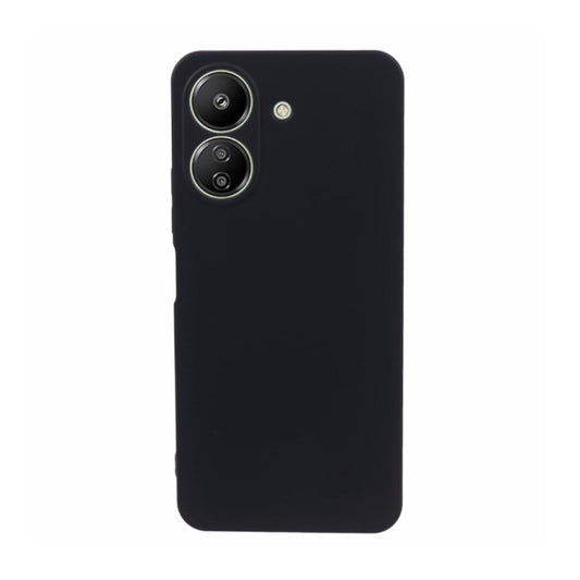 Redmi 13C Soft Silicone Black TPU Back Cover Case For Redmi 13C