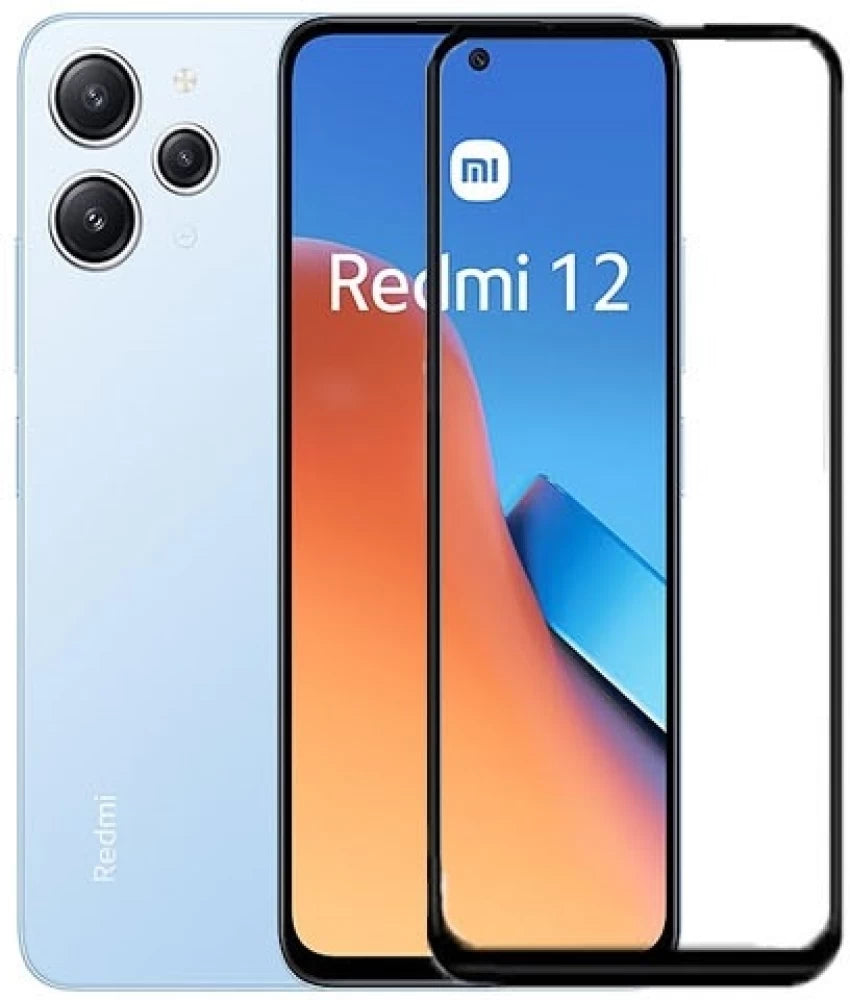 Screen Protector Full Tempered Glass for Redmi 12