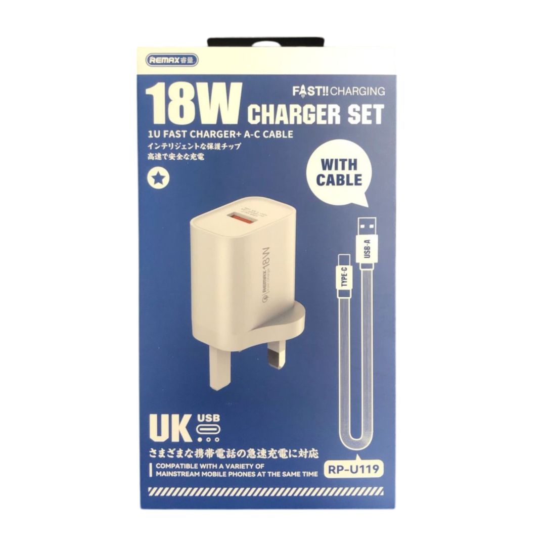 REMAX Kiddy 18W USB-A to Lightning Charger