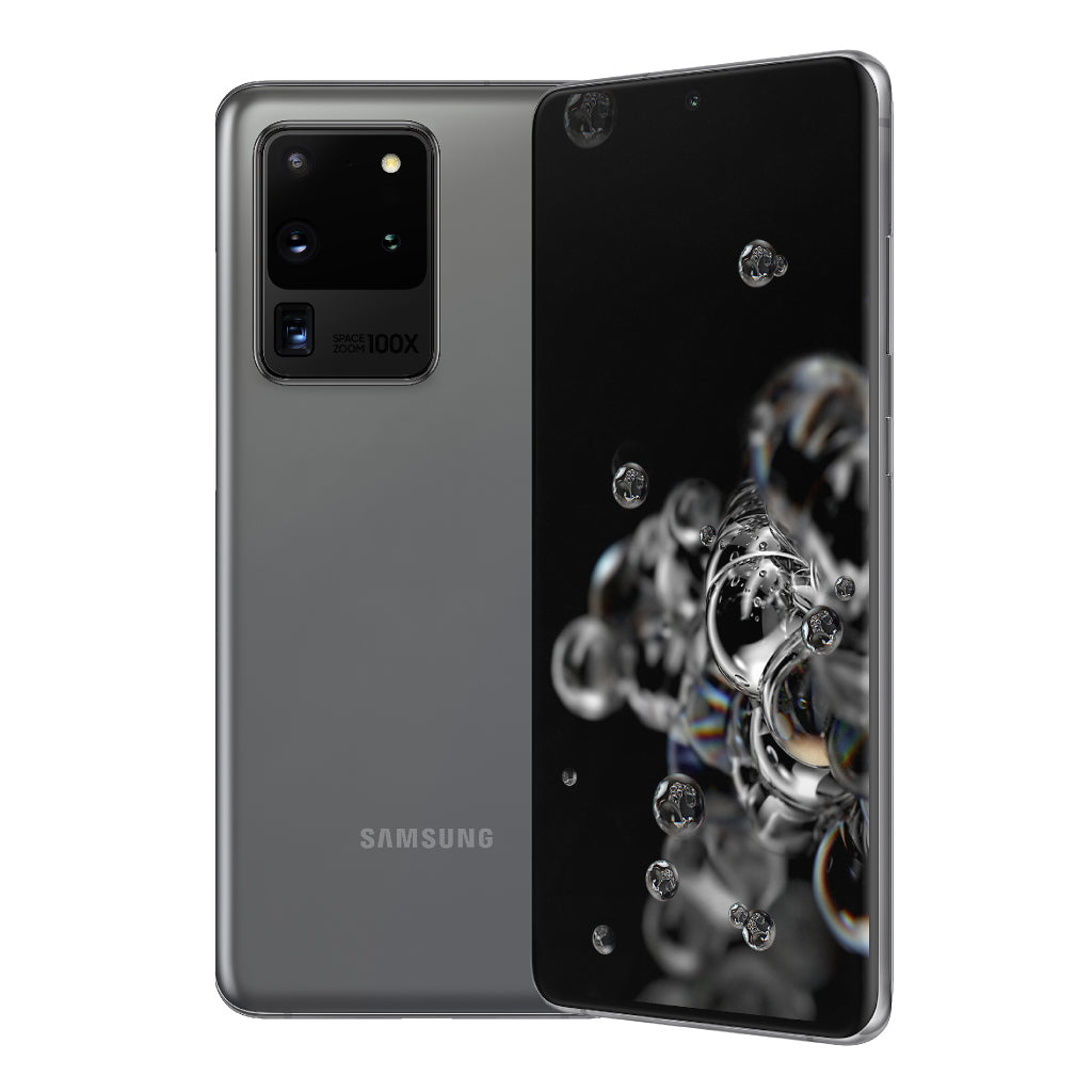Pack of UV Glue Full Screen Protector Tempered Glass + Carbon Back Sticker and Camera Lens Protection for Samsung S20 Ultra