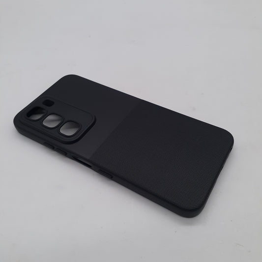 Infinix Hot 60 Shockproof Silicone Protective Case – Slim TPU Back Cover with Raised Camera and Anti-Slip Grip