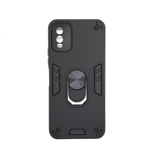Nokia C32 Hard PC Case with ring holder Shockproof Slim back Cover