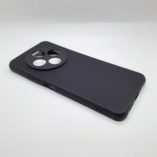 Redmi 14C Carbon Fiber texture Hard Rubber armour back cover shock-porof case