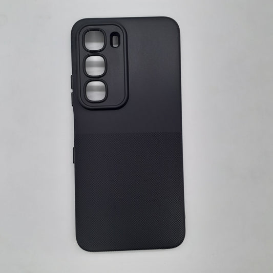 Infinix Hot 60 Shockproof Silicone Protective Case – Slim TPU Back Cover with Raised Camera and Anti-Slip Grip