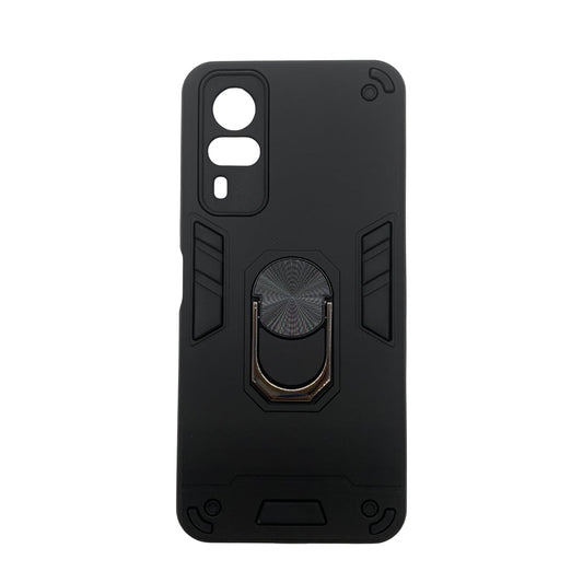Vivo Y53s Hard PC Case with ring holder Shockproof Slim back Cover
