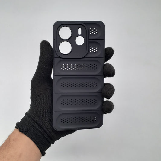 Redmi Note 14 4G Heat Dissipation Strong TPU Material Protective Phone Case Full Coverage Shockproof Back Cover