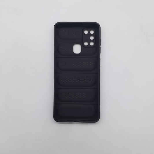 Samsung A21s Strong TPU Material Heat Dissipation Cooling Phone Case Shockproof Protective Cover with Enhanced Ventilation