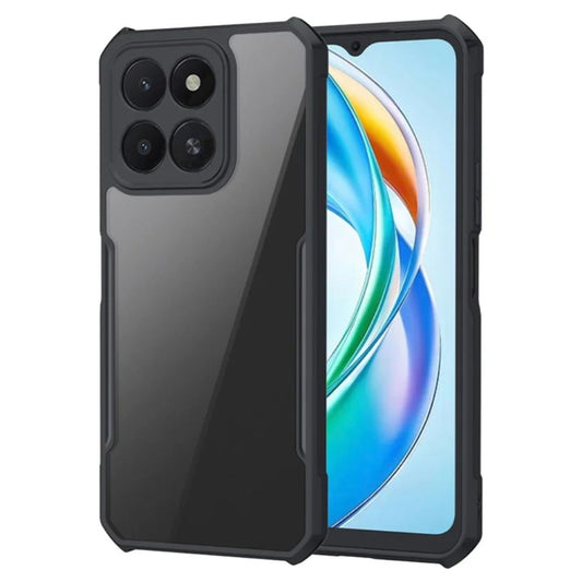 HONOR X5b Shockproof Edge Reinforced TPU Case with Anti-Slip Frosted Grip and Transparent Hybrid Protection Cover