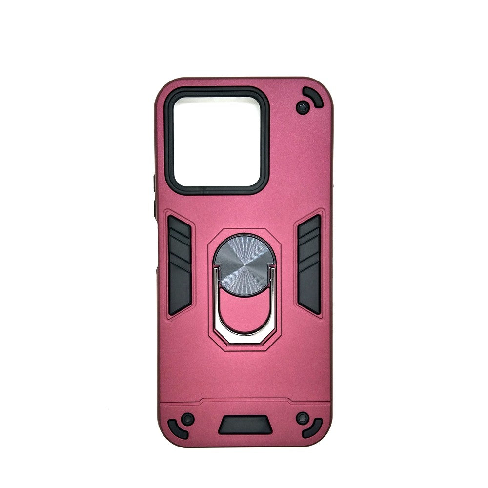 HONOR X8c Hard PC Case with ring holder Shockproof Slim back Cover