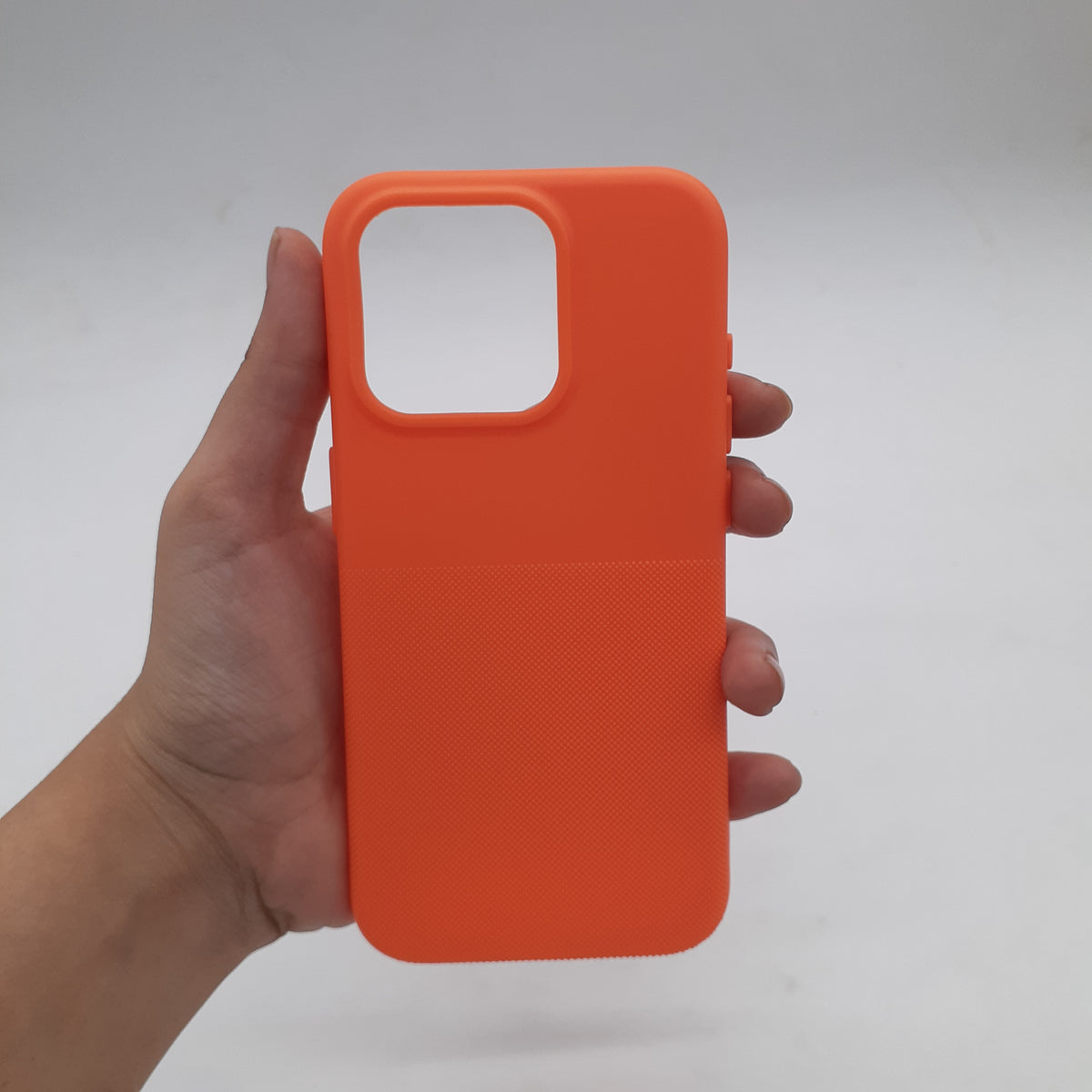 iPhone 15 Pro Premium Silicone Back Cover – Slim Shock Absorbing TPU Case with Raised Camera and Screen Guard