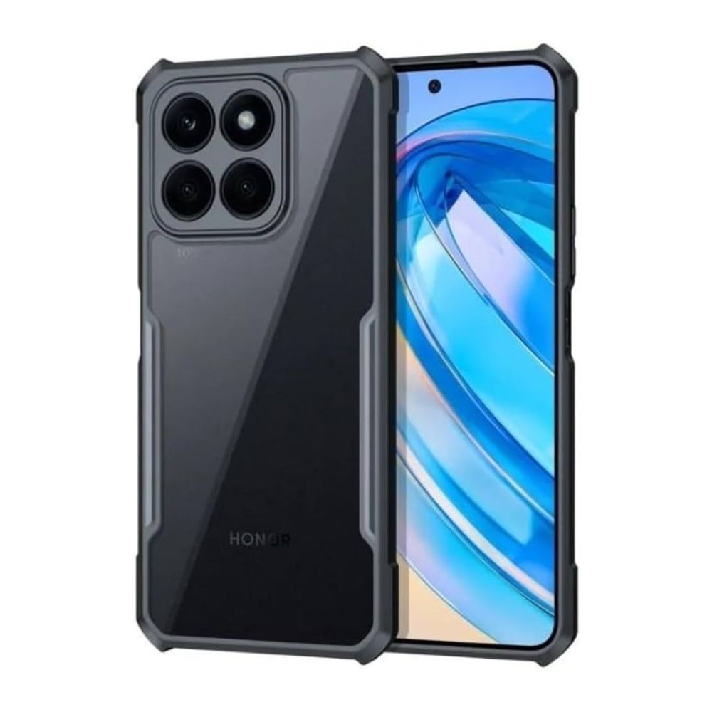 HONOR X6a Premium Hybrid Case with Shock Proof Edges and Non-Slip Grip, Full Body Protective Cover