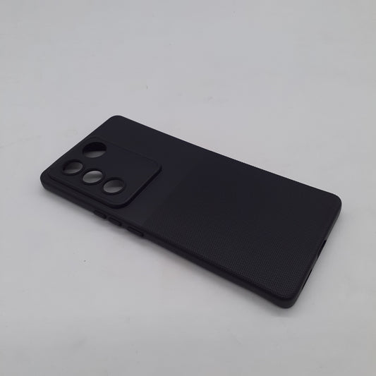 Vivo V27 Premium Silicone Back Case – Slim Shock Resistant TPU Cover with Raised Camera and Screen Guard