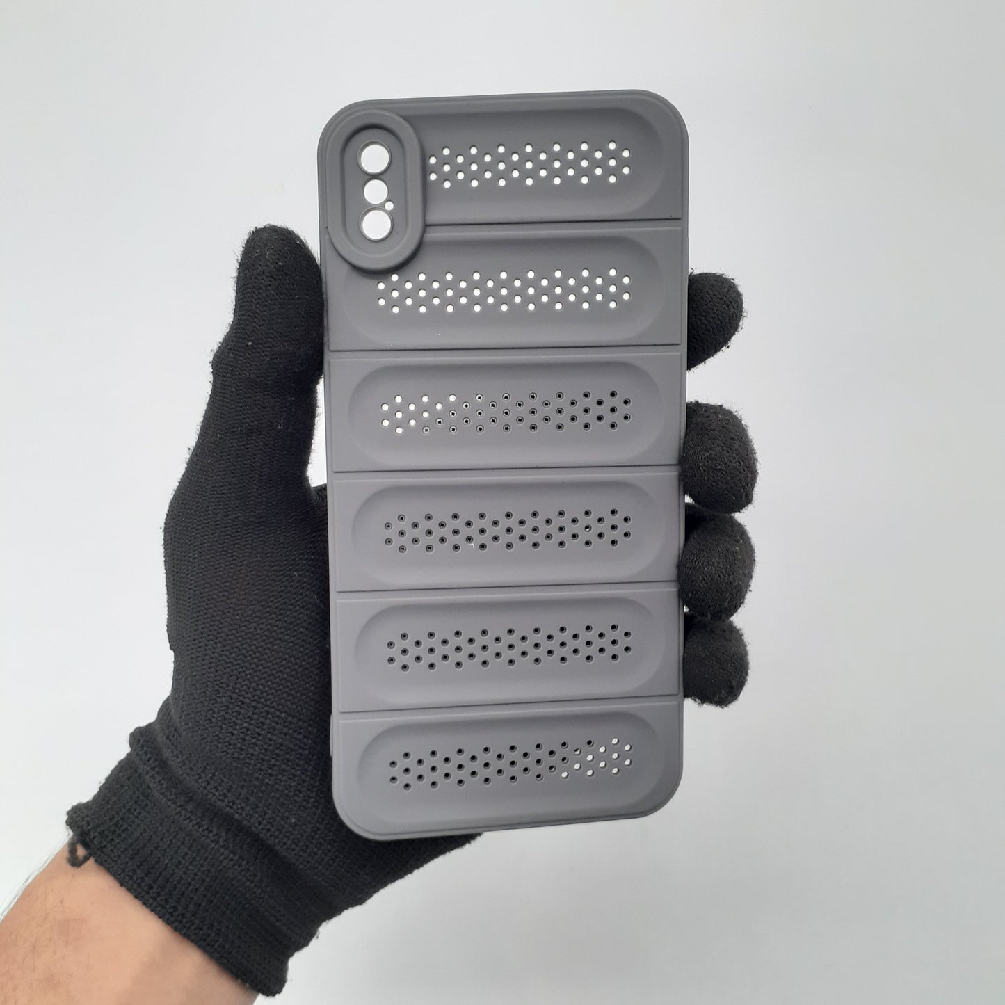 iPhone Xs Max Heat Dissipation Strong TPU Material Phone Case Shockproof Breathable Cover