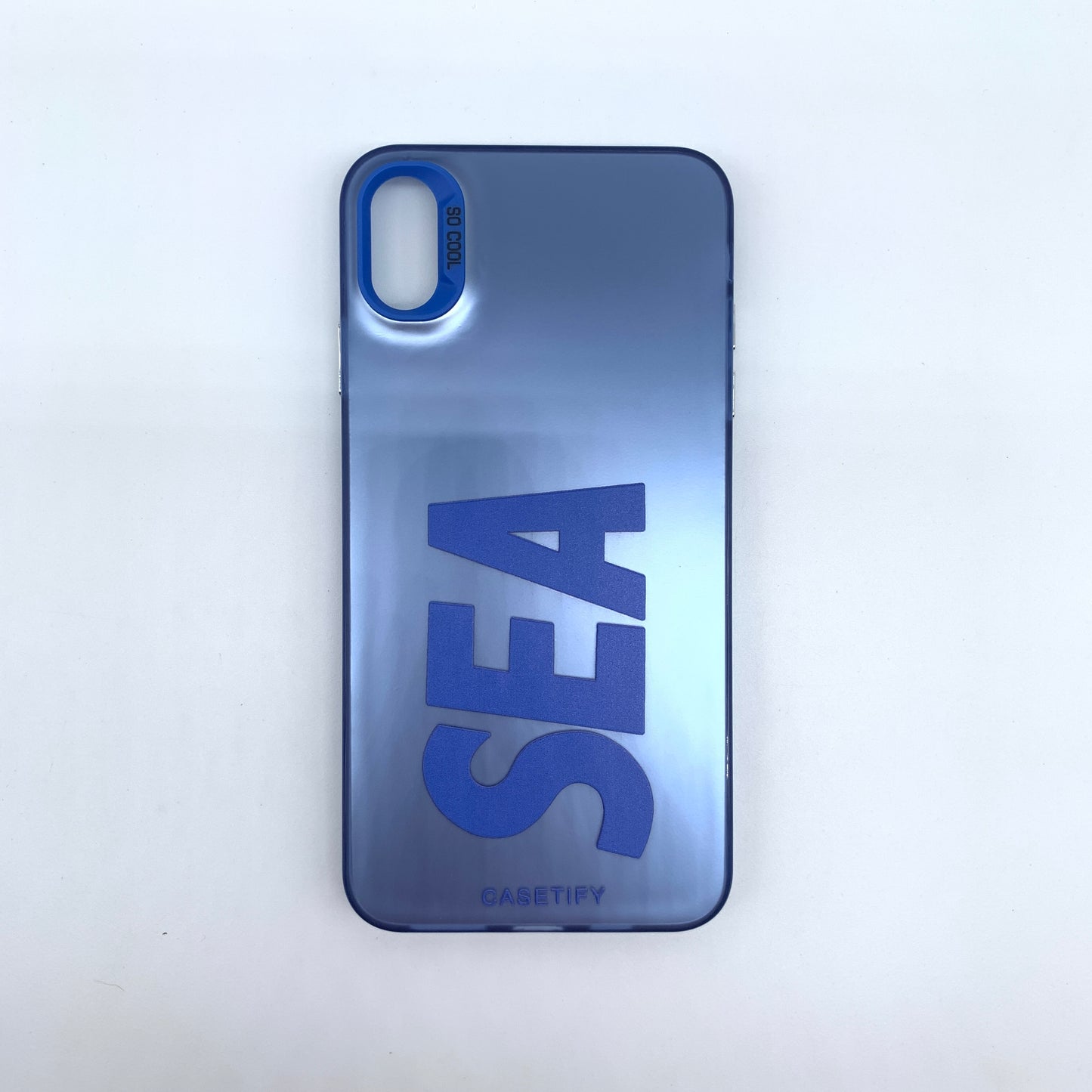 iPhone Xs Max Hard PC case SEA Design Luxury back cover