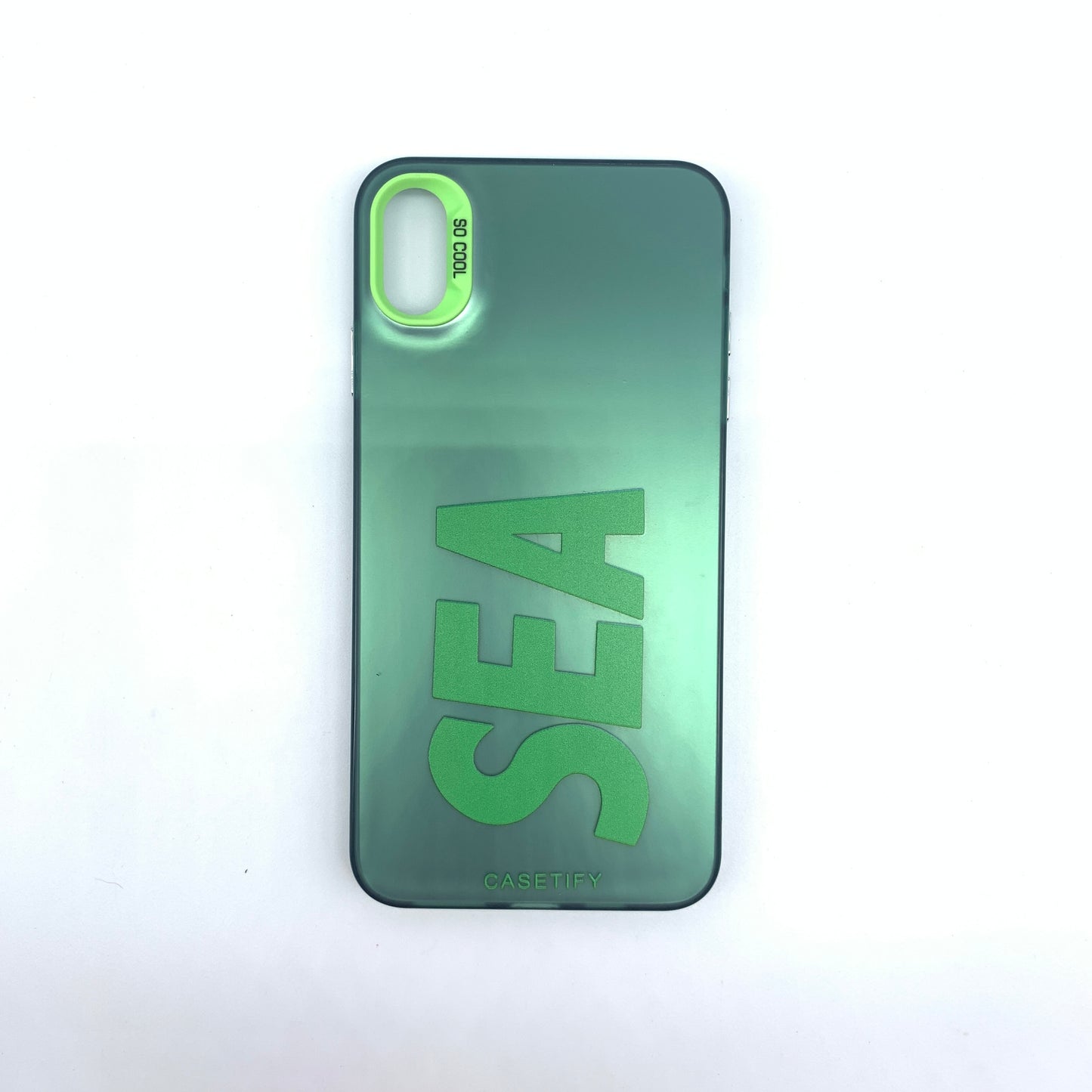 iPhone Xs Max Hard PC case SEA Design Luxury back cover