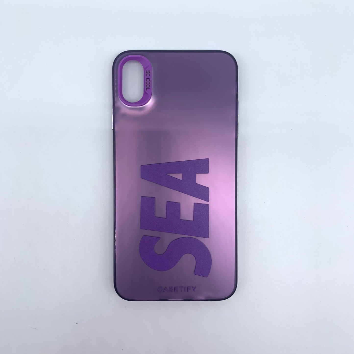 iPhone Xs Max Hard PC case SEA Design Luxury back cover